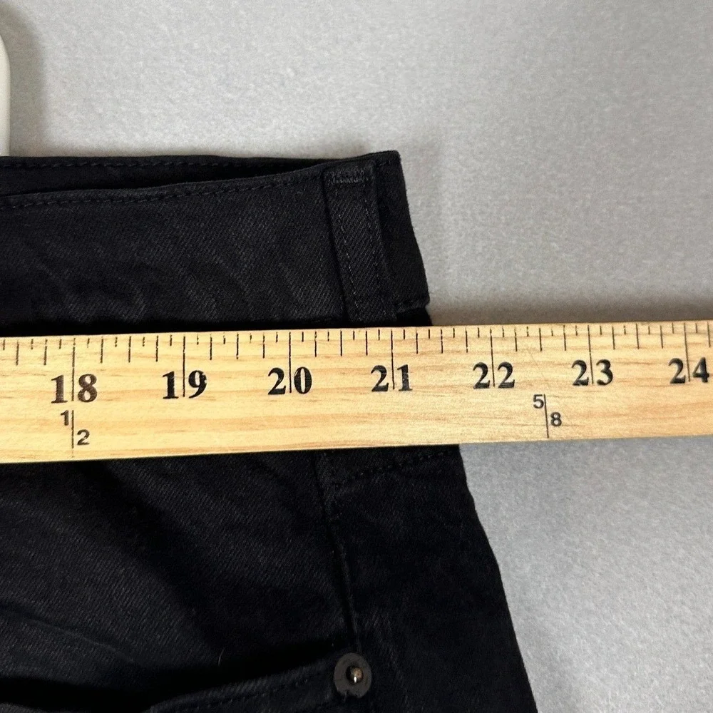 Polo Ralph Lauren Jeans Mens 42X34 Black Hampton Relaxed Straight Stretch Denim